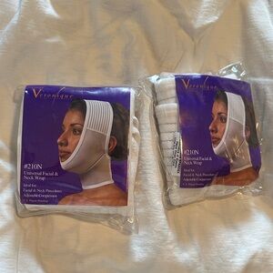 White Universal Facial & Neck Wrap